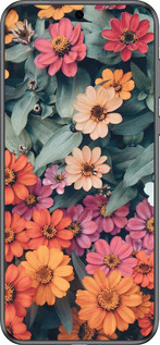 Силиконовый чехол Beauty flowers для Huawei Pura 70 - 4050u-3703 изображение 