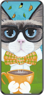 Силиконовый чехол Cat&Coffee для Huawei Pura 70 - 4053u-3703 изображение 