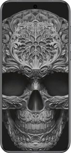 Силиконовый чехол skull-ornament для Huawei Pura 70 - 4101u-3703 изображение 