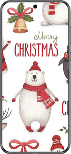 Силиконовый чехол Merry Christmas для Huawei Pura 70 - 4106u-3703 изображение 