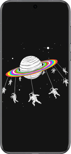 Силиконовый чехол Лунная карусель для Huawei Pura 70 - 4136u-3703 изображение 