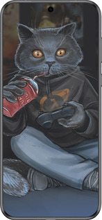 Силиконовый чехол gamer cat для Huawei Pura 70 - 4140u-3703 изображение 