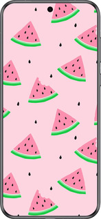 Силиконовый чехол Розовый арбуз для Huawei Pura 70 - 4314u-3703 изображение 