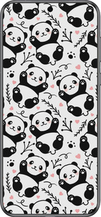 Силиконовый чехол Панды для Huawei Pura 70 - 4318u-3703 изображение 