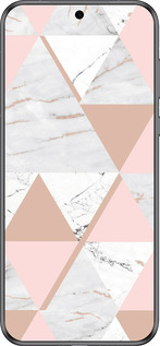 Силиконовый чехол Мраморная симметрия для Huawei Pura 70 - 4344u-3703 изображение 