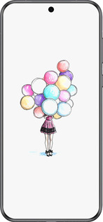 Силиконовый чехол Шарики для Huawei Pura 70 - 4387u-3703 изображение 