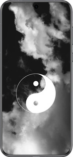 Силиконовый чехол Инь и Янь для Huawei Pura 70 - 4389u-3703 изображение 