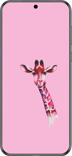 Силиконовый чехол Розовая жирафа для Huawei Pura 70 - 4441u-3703 изображение 