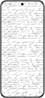 Силиконовый чехол Прописной шрифт для Huawei Pura 70 - 4475u-3703 изображение 