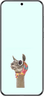 Силиконовый чехол Модная лама для Huawei Pura 70 - 4479u-3703 изображение 