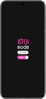 Силиконовый чехол Bitch mode для Huawei Pura 70 - 4548u-3703 изображение 