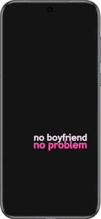 Силиконовый чехол no boyfriend no problem для Huawei Pura 70 - 4549u-3703 изображение 