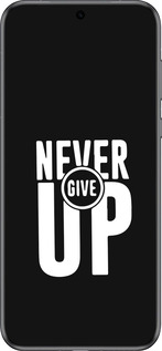 Силиконовый чехол Никогда не сдавайся для Huawei Pura 70 - 4572u-3703 изображение 