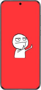 Силиконовый чехол Мем для Huawei Pura 70 - 4578u-3703 изображение 