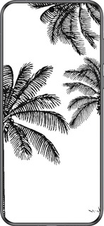 Силиконовый чехол Пальмы1 для Huawei Pura 70 - 4634u-3703 изображение 