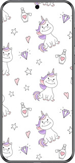 Силиконовый чехол Единорожка v2 для Huawei Pura 70 - 4703u-3703 изображение 
