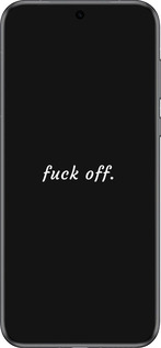 Силиконовый чехол Fuck off для Huawei Pura 70 - 4731u-3703 изображение 