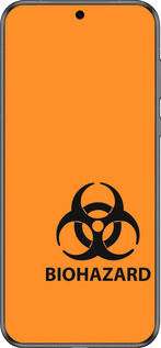 Силіконовий чехол biohazard 33 для Huawei Pura 70 - 4851u-3703 изображение 