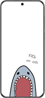 Силиконовый чехол Акула для Huawei Pura 70 - 4870u-3703 изображение 