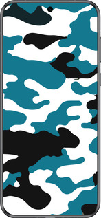 Силиконовый чехол Камуфляж прозрачный фон для Huawei Pura 70 - 4877u-3703 изображение 