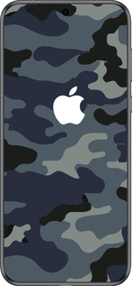 Силиконовый чехол Камуфляж 1 для Huawei Pura 70 - 4897u-3703 изображение 