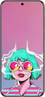 Силиконовый чехол Поп арт девушка для Huawei Pura 70 - 5378u-3703 изображение 