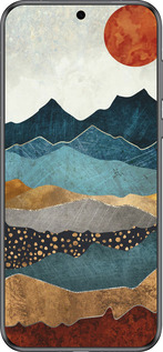 Силиконовый чехол Закат горы для Huawei Pura 70 - 5434u-3703 изображение 