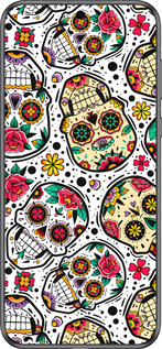 Силиконовый чехол Черепа для Huawei Pura 70 - 5471u-3703 изображение 