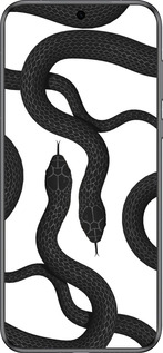 Силиконовый чехол Змеи для Huawei Pura 70 - 5473u-3703 изображение 