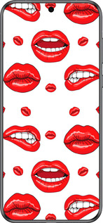 Силиконовый чехол Губы v3 для Huawei Pura 70 - 5477u-3703 изображение 