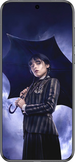 Силиконовый чехол Wednesday v2 для Huawei Pura 70 - 5516u-3703 изображение 