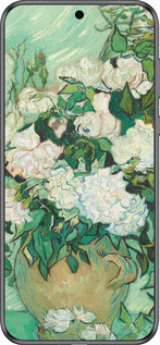 Силиконовый чехол Винсент Ван Гог. Ваза с розами для Huawei Pura 70 - 5543u-3703 изображение 