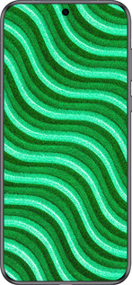 Силиконовый чехол Волнистые линии для Huawei Pura 70 - 5578u-3703 изображение 