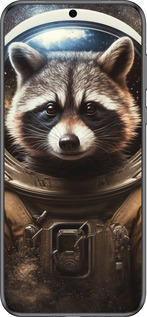 Силиконовый чехол Raccoon austronaut для Huawei Pura 70 - 5581u-3703 изображение 