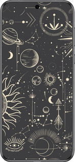 Силиконовый чехол Фаза луны для Huawei Pura 70 - 5605u-3703 изображение 