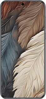 Силиконовый чехол Листья в стиле бохо для Huawei Pura 70 - 5643u-3703 изображение 