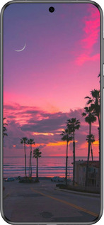 Силиконовый чехол Пальмы для Huawei Pura 70 - 5873u-3703 изображение 