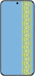 Силиконовый чехол Вышиванка 33 для Huawei Pura 70 - 602u-3703 изображение 