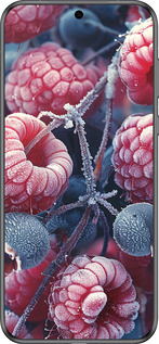 Силиконовый чехол Морозные ягоды для Huawei Pura 70 - 6033u-3703 изображение 