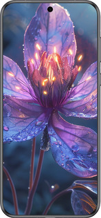 Силиконовый чехол Магический цветок для Huawei Pura 70 - 6038u-3703 изображение 