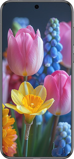 Силиконовый чехол Весенние цветы для Huawei Pura 70 - 6058u-3703 изображение 