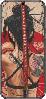 Силиконовый чехол Тайна катаны для Huawei Pura 70 - 6074u-3703 изображение 