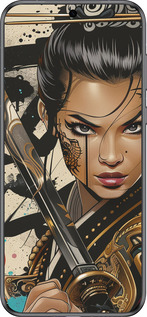 Силиконовый чехол Воительница ветров для Huawei Pura 70 - 6077u-3703 изображение 