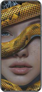 Силиконовый чехол Объятия змеи для Huawei Pura 70 - 6081u-3703 изображение 