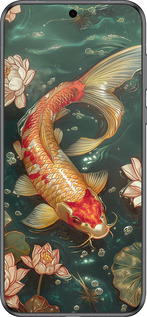 Силиконовый чехол Мелодия Лотоса для Huawei Pura 70 - 6106u-3703 изображение 