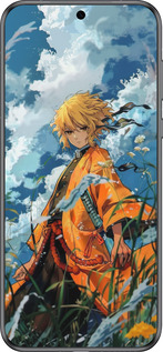 Силіконовий чехол Zenitsu Agatsuma для Huawei Pura 70 - 6117u-3703 изображение 