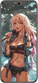 Силиконовый чехол Аниме-звезда под водопадом для Huawei Pura 70 - 6121u-3703 изображение 