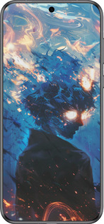 Силиконовый чехол Сатору Годжо для Huawei Pura 70 - 6129u-3703 изображение 