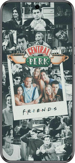 Силиконовый чехол Друзья для Huawei Pura 70 - 6276u-3703 изображение 