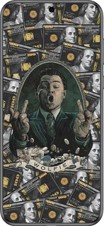 Силиконовый чехол Волк с валл стрит для Huawei Pura 70 - 6287u-3703 изображение 